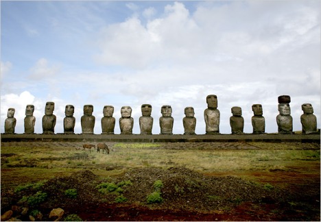 On Easter Island in the South Pacific, the heterosexuals reproduced so well they went extinct. The island can't support human life anymore, no matter how many gods they made for themselves.