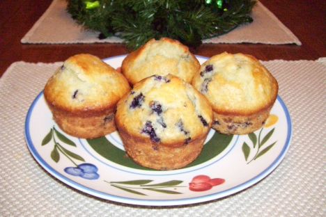 Royal Blueberry Muffins